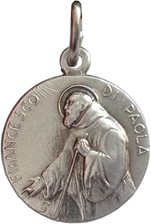 Igj Saint Francis from Paola Silver Medal -The Patron Saint of Maritime …, Brass
