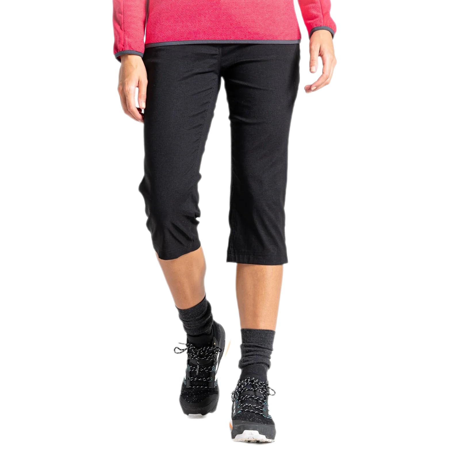 Craghoppers Kiwi Pro Crop Pantalones Cortos de Senderismo para Mujer