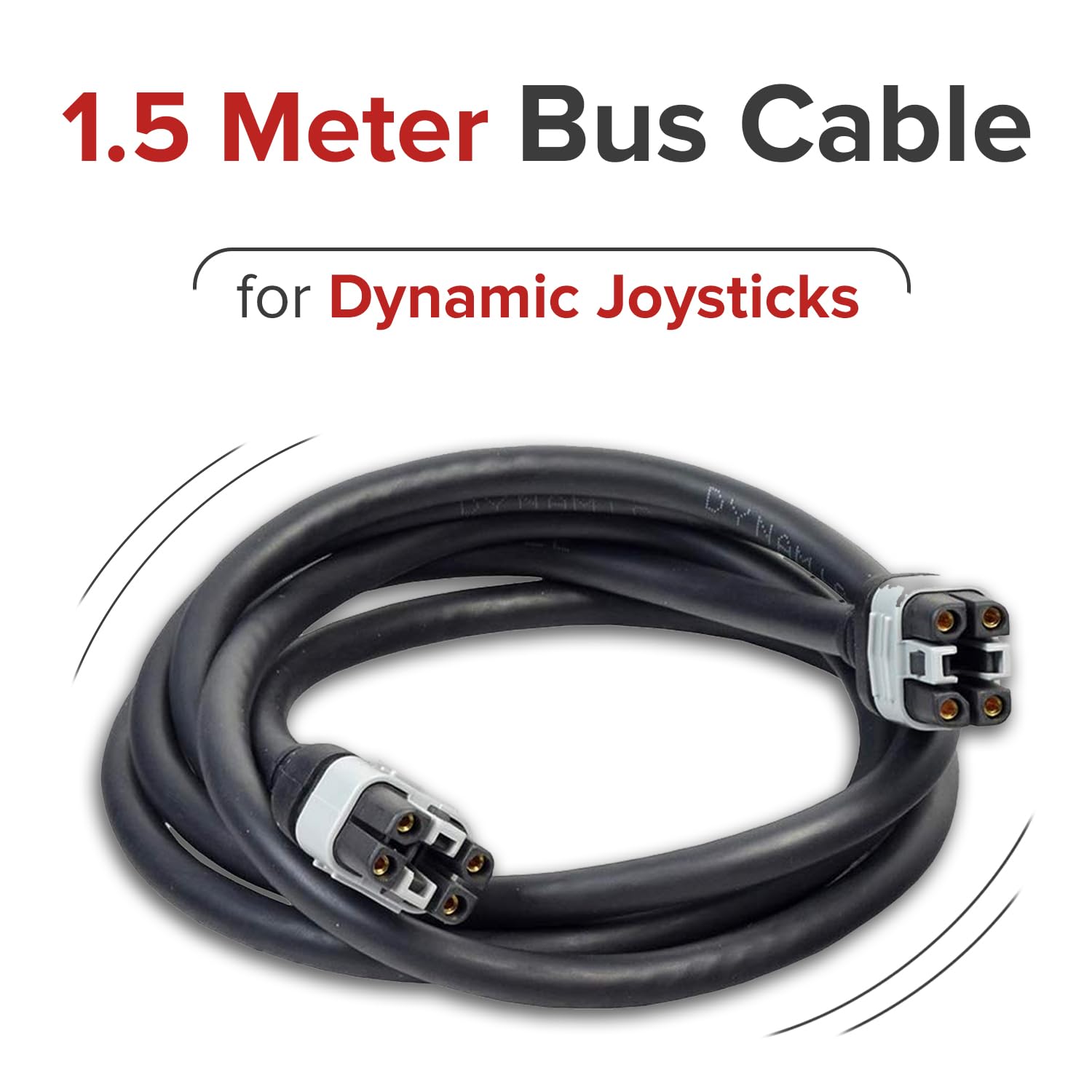 Amazon.com: AlveyTech 1.5 Meter Bus Cable for Dynamic Joysticks