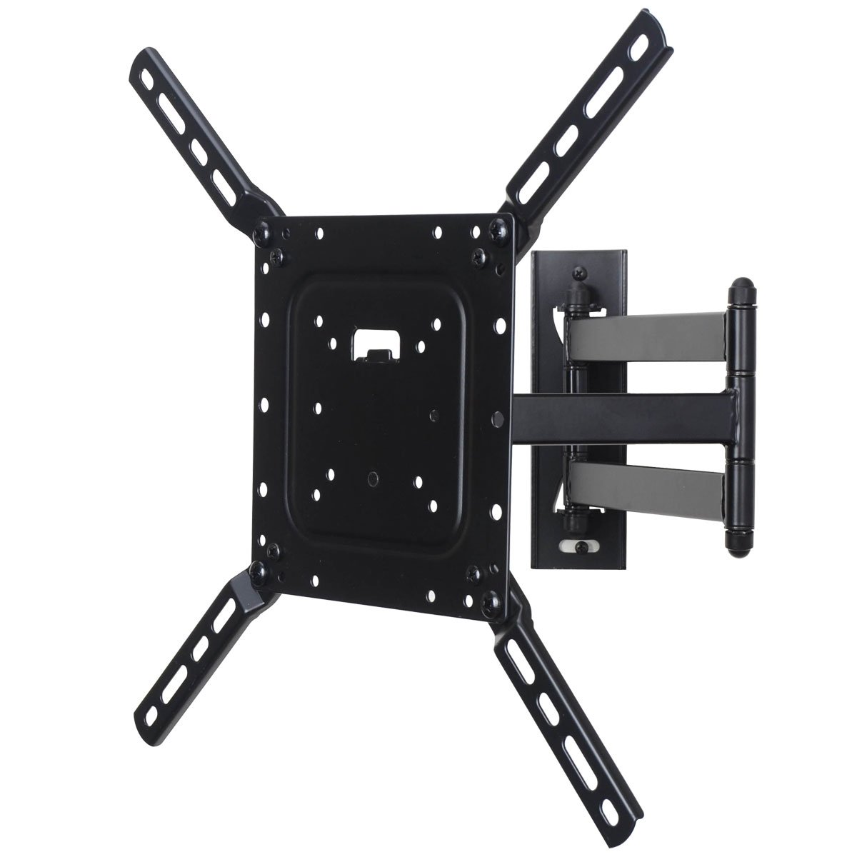 VideoSecu LCD TV Wall Mount Long Arm Extension up to 20" Mount Bracket Fits Most 23"-46" LCD TV and Display with Removable Mount Adaptor Plate (Black)