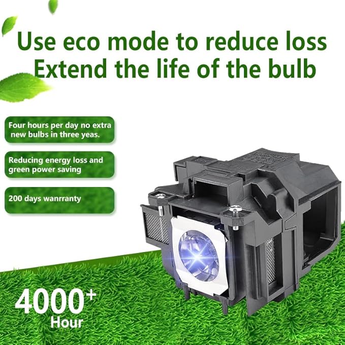 Lámpara de Repuesto SHIYUSYAA para Proyector EPSON ELPLP78 200W miniatura 2