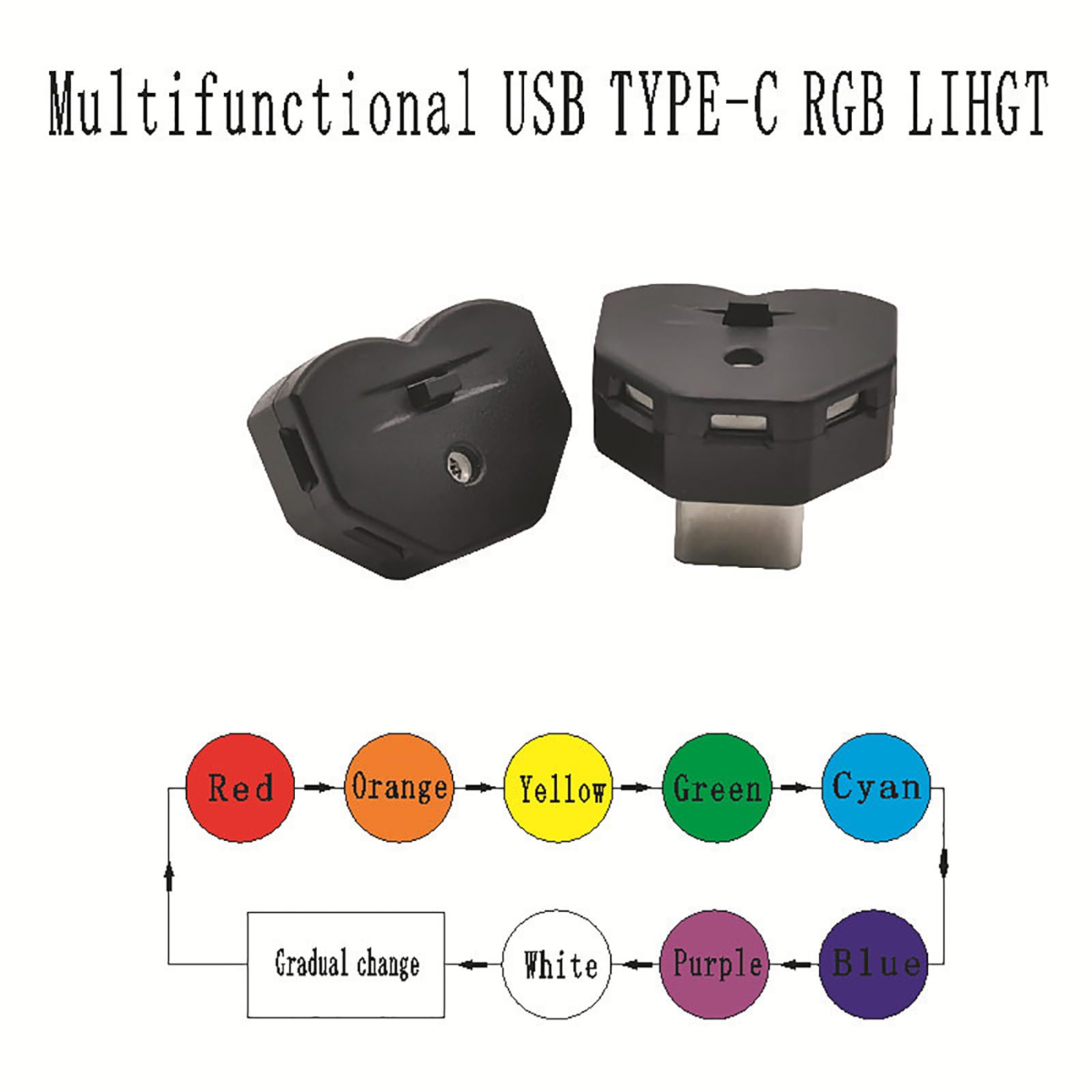 Lampada Illuminazione Regolabile USB-C Luce Decorazione Casa