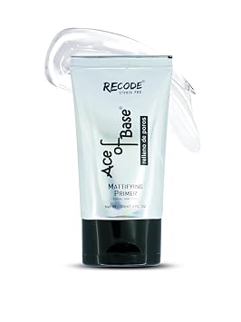 Recode Makeup Ace of Base Primer for Oily & Dry Skin, Lightweight & Silky Smooth, Face Primer for Women & Girls, All Skin Types, 30ml