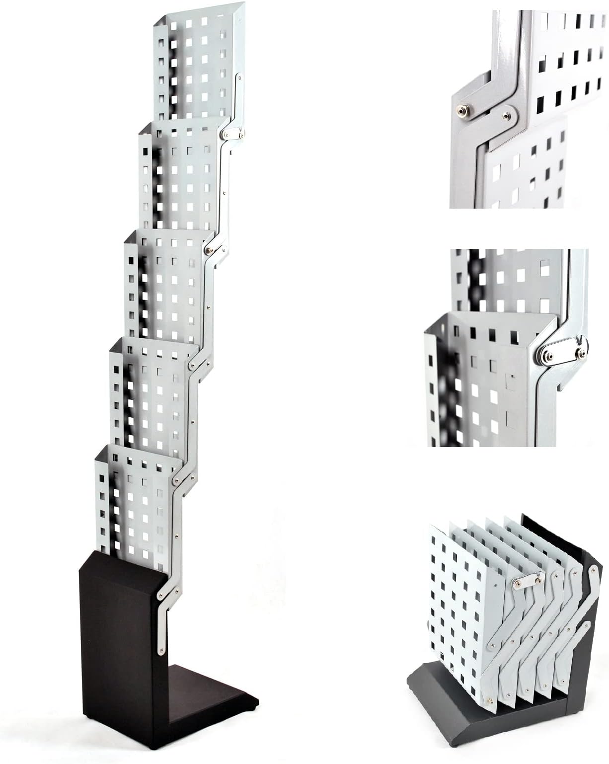 Foldable Magazine Rack Heavy Duty Catalog Literature