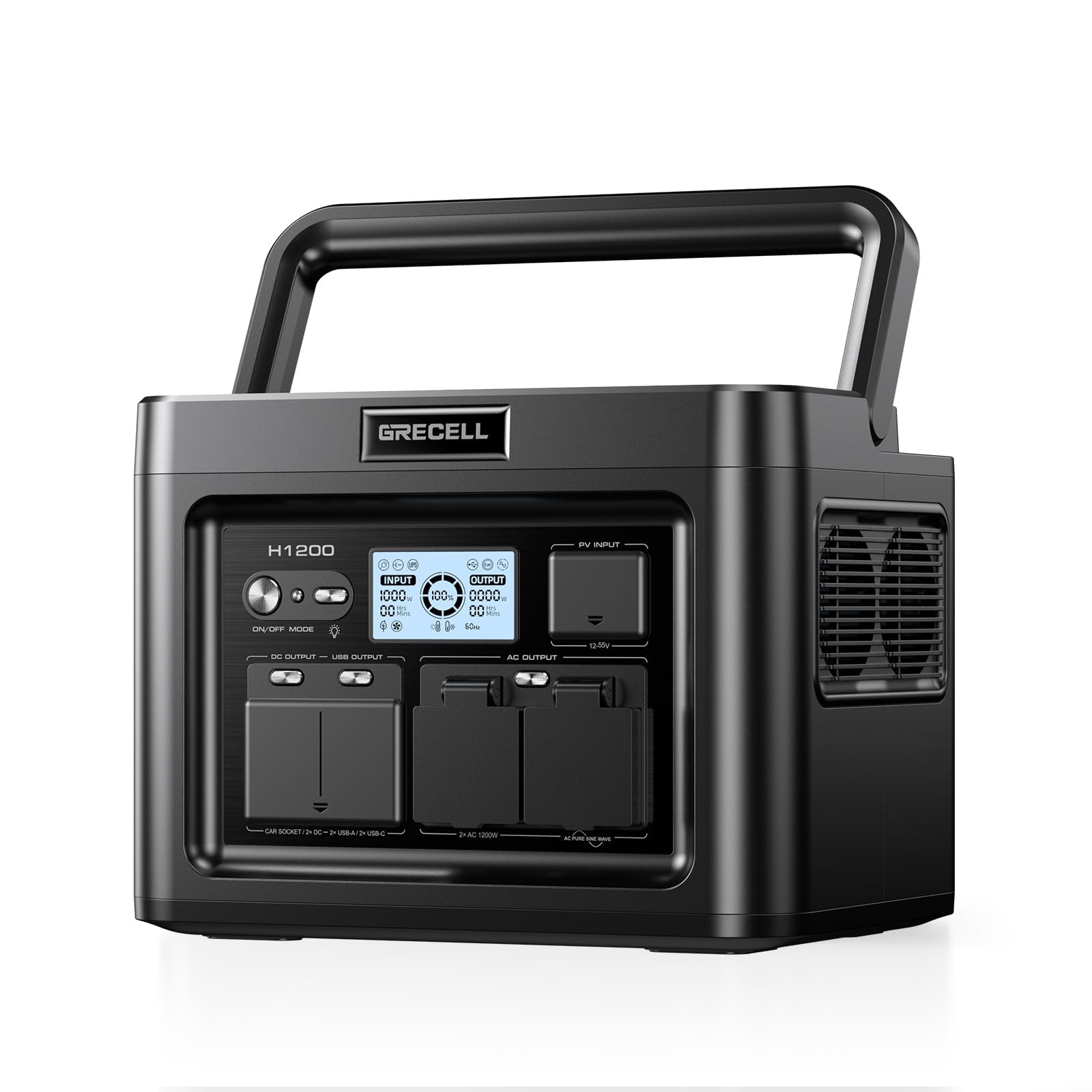 GRECELL H1200 Portable Power Station 1200W - generators | Mubboo