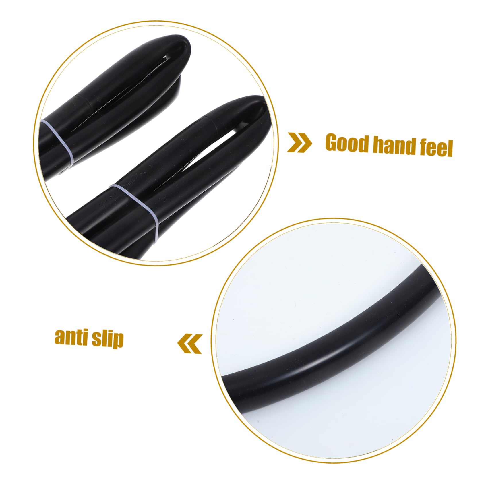 COLLBATH Coprimanopole in Silicone Nero per Sedia a Rotelle, Antiscivolo e Facili da Pulire, per Adulti, Maggiore Comfort e Manovrabilità
