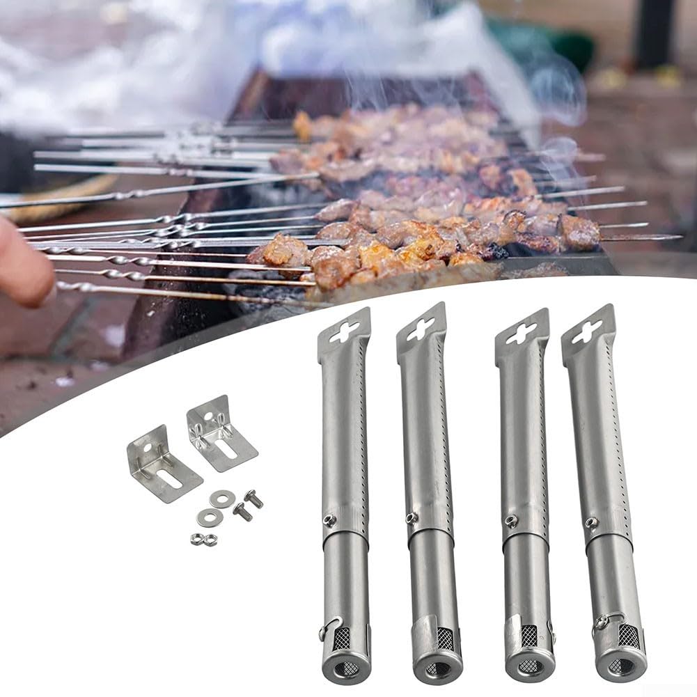 Tubes de barbecue en acier inoxydable pour barbecue et équipement de cuisson en plein air, brûleurs de rechange