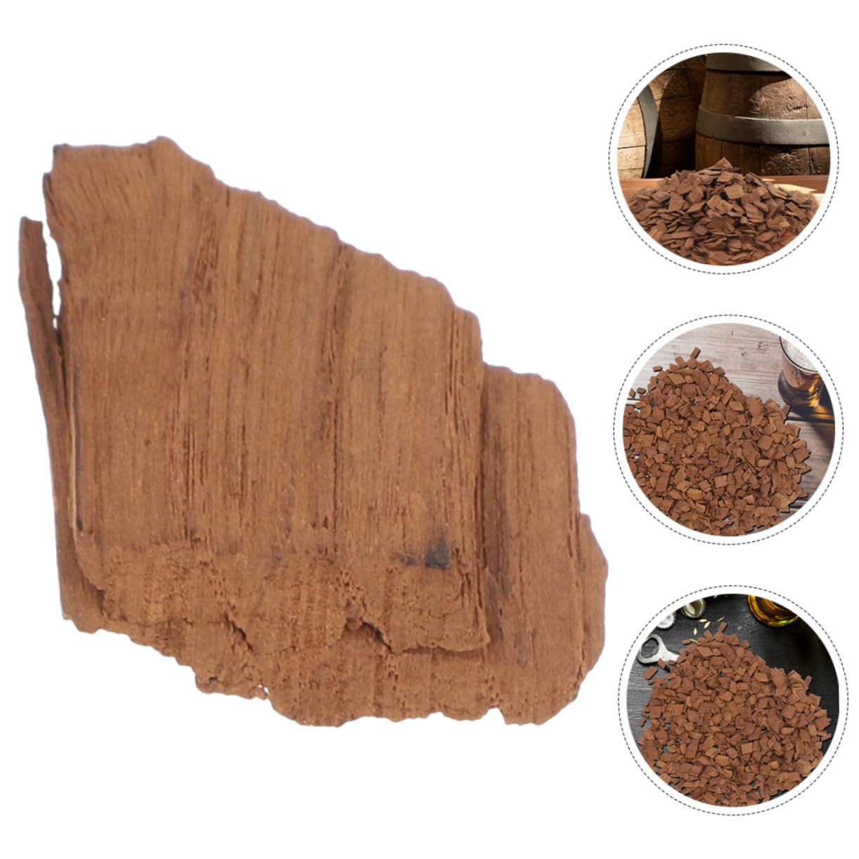 Quercia per 2 Borse da Ciascuna, Materiale in Legno di Quercia, per Ristoranti e caffè, Migliorano Aroma