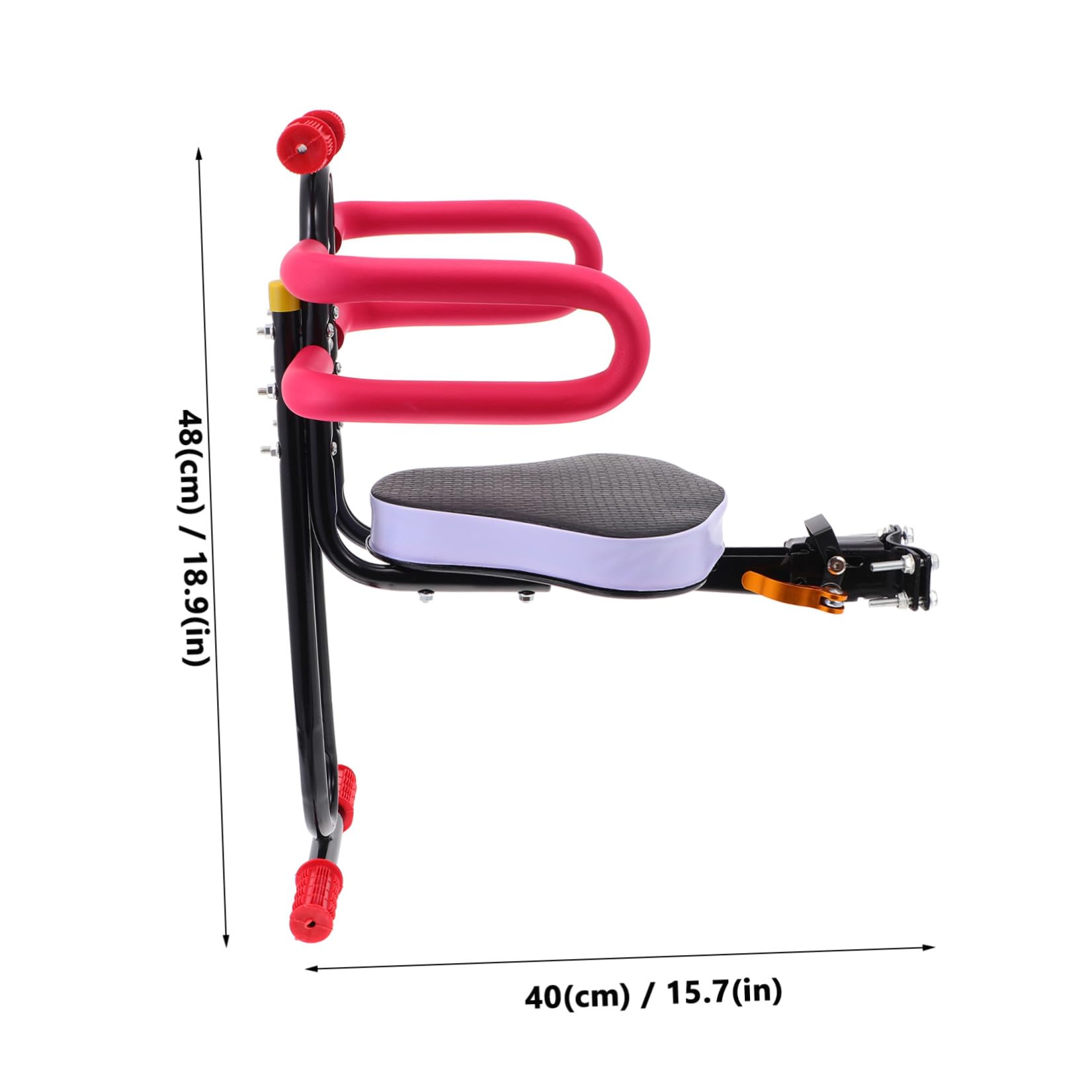 ifundom Asiento de Seguridad Infantil para Bicicleta Eléctrica Plegable