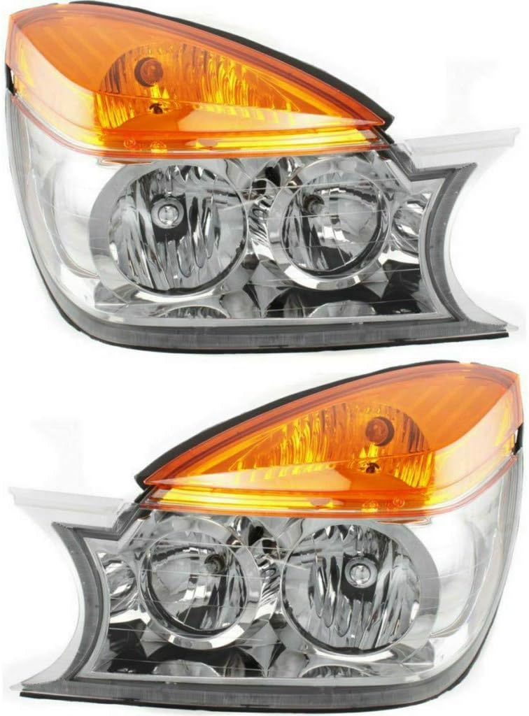For Buick Rendezvous 2002 2003 Headlight Assembly Pair Driver and Passenger Side | GM2502226 | GM2503226 | 12335569