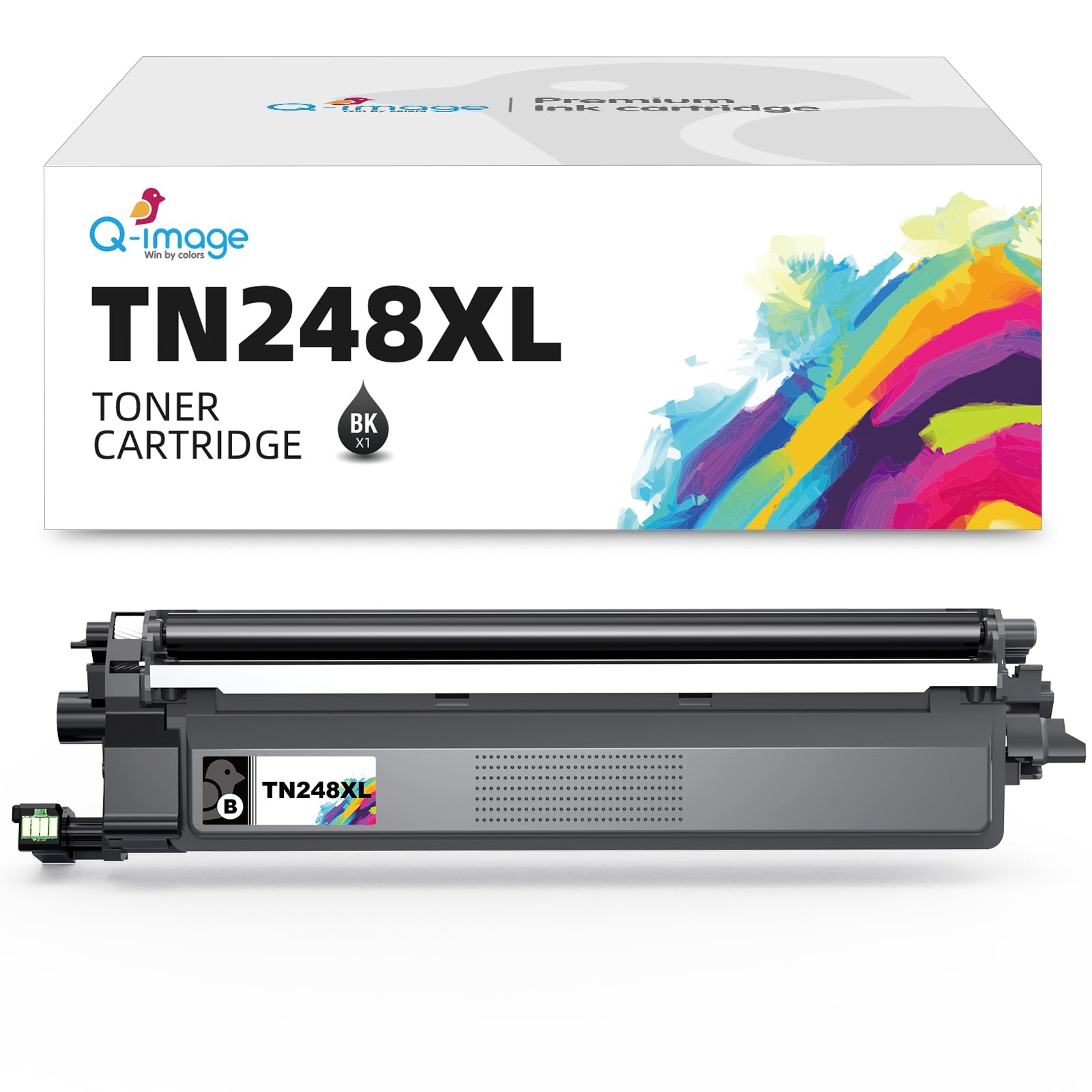 TN248XL TN-248XL TN 248XL TN248XL Toner 248XL Kompatibel für Brother TN-248 Toner TN-248XL für Brother MFC-L3760CDW Toner MFC-L3740CDW DCP-L3560CDW HL-L3240CDW MFC-L8390CDW DCP-L3520CDW (1 Schwarz)