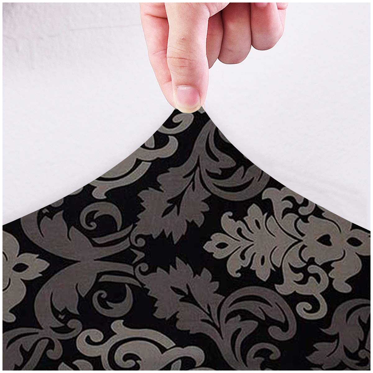 Stretch-Stuhlhussen im modernen Stil, bedruckter Stoff, XL-Stuhlhussen für Esszimmerstühle, 2/4/6 Stück, elastische große Stuhlhussen für Esszimmer, Hochzeit, Bankett, Partydekoration (Farbe-15, 4er-