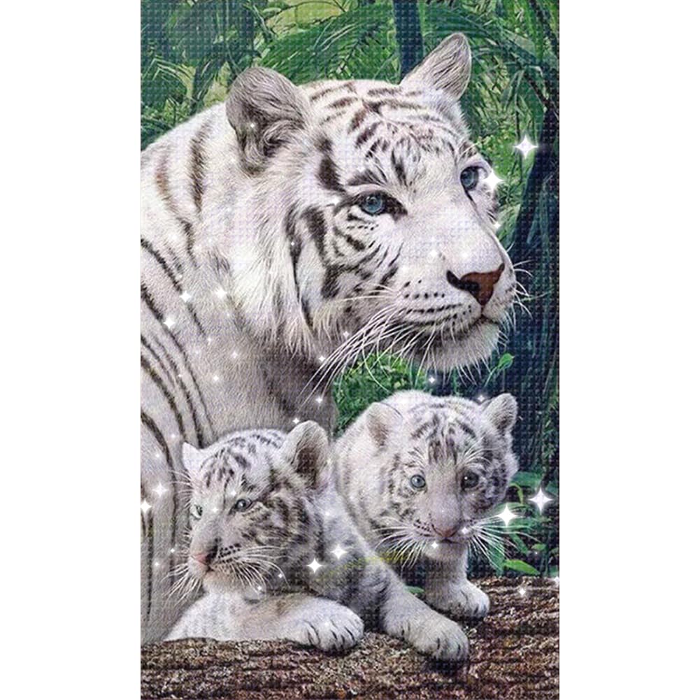 Kit de punto de cruz de animales completo, bordado con cuentas, pintura de 9 ct, para manualidades y manualidades
