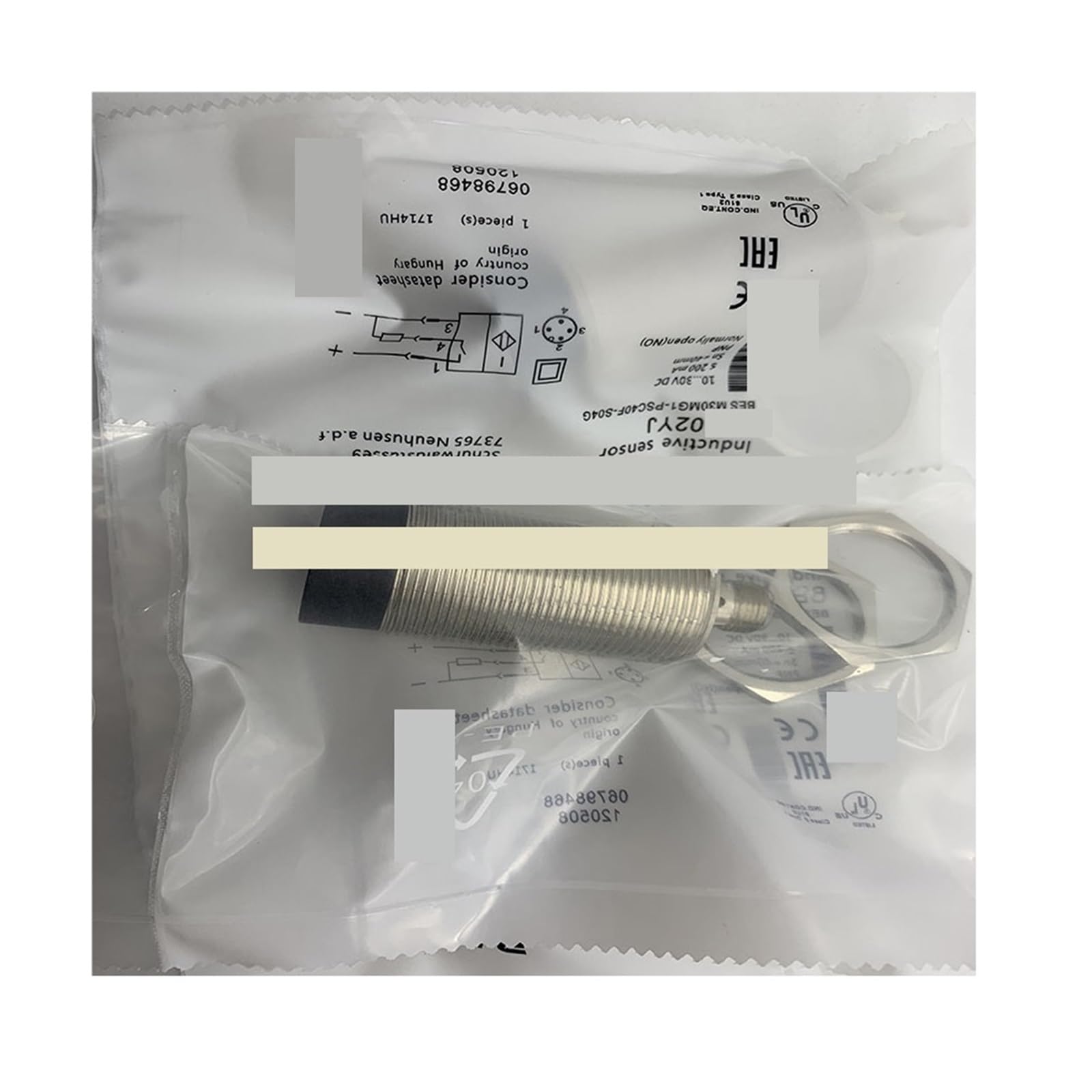 Capteur M30MG1-PSC40F-S04G pour détection industrielle précise