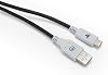 كابل PowerA USB-C لجهاز PowerA PlayStation 5، أسود/أبيض