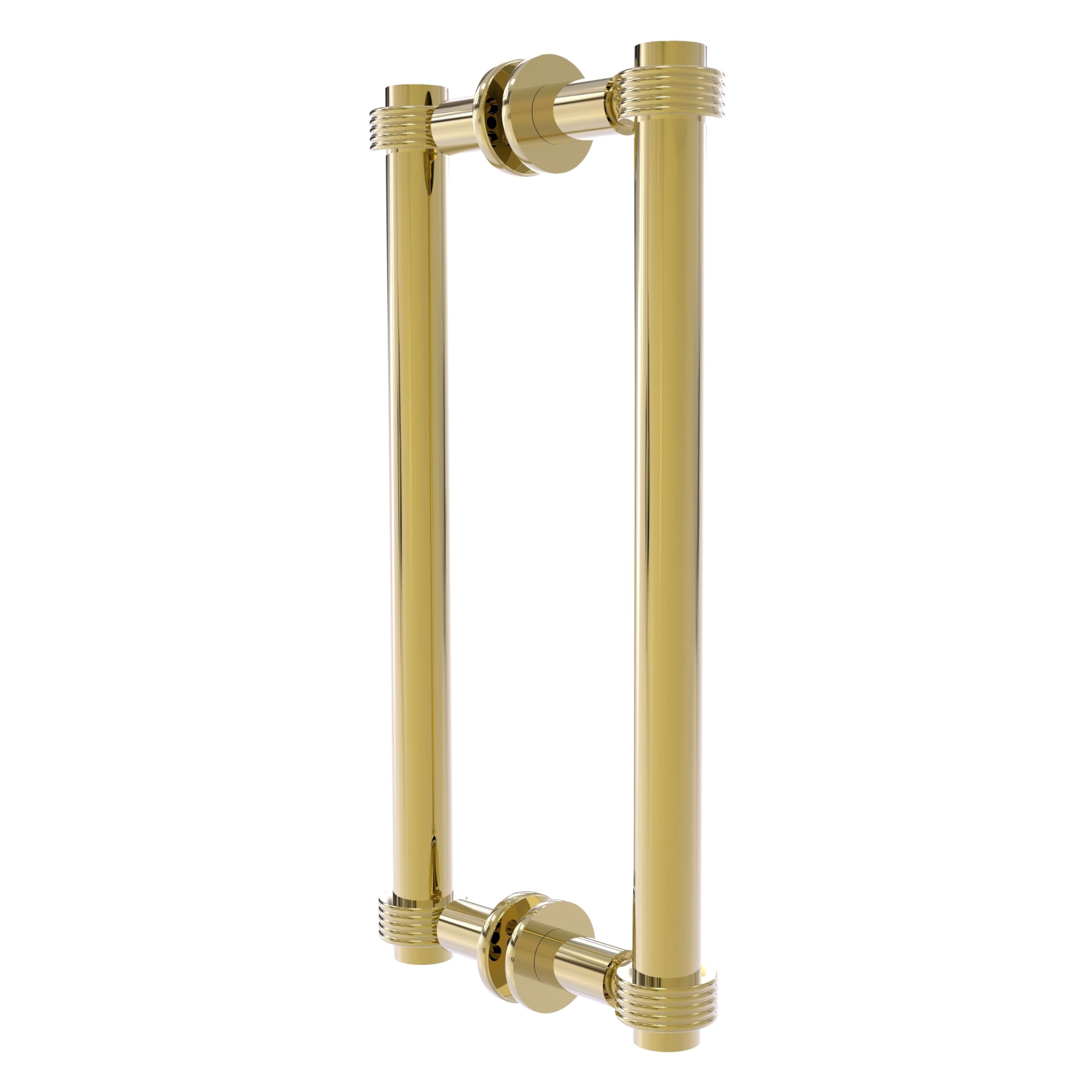 Poignée de porte de douche en laiton non laqué Allied Brass 404G-12BB tirant de porte 30,5 cm