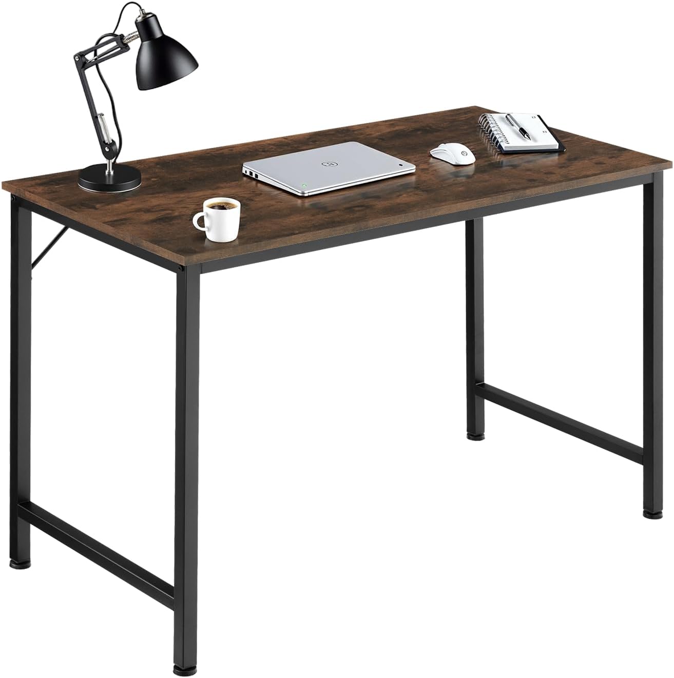 tectake® Mesa Escritorio de Madera montar una oficina en casa con menos de 300€