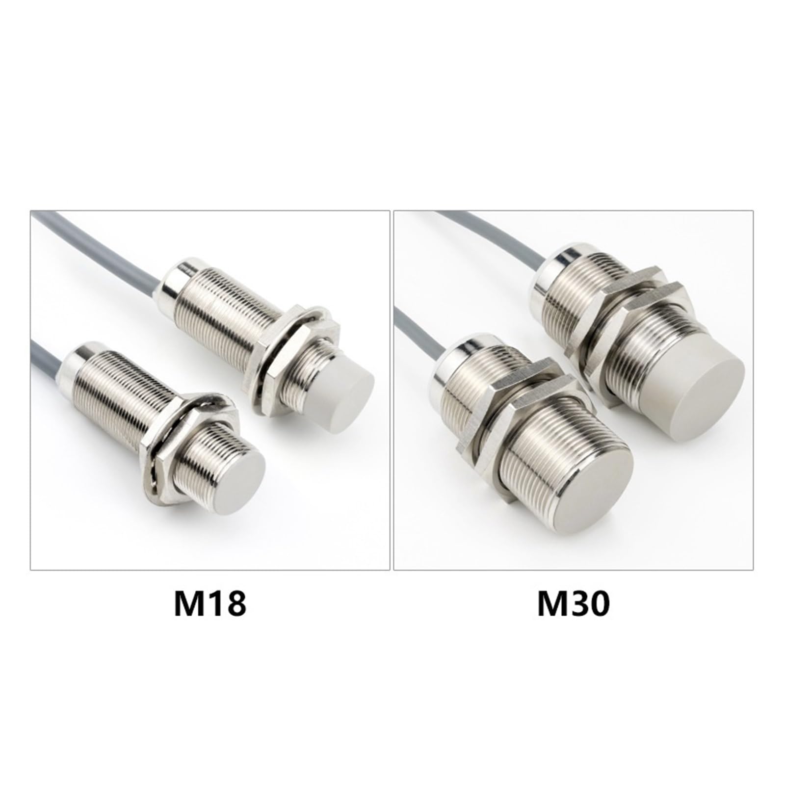 Näherungsschalter Inductive Proximity Switch Two Wire 24v Normally Open DC DC12V Switch Inductor Sensor(I1B0801CO)