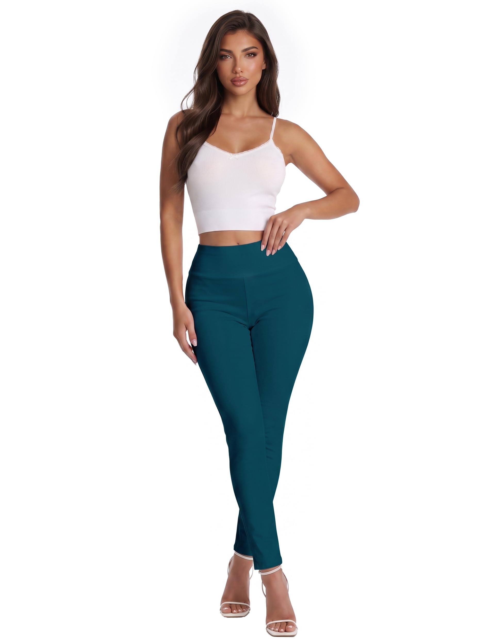 Hybrid &amp; Company Super Comfy Stretch with Full Elastic Waist Pull On Millennium Twill Pant