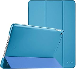 ProCase for iPad 10.2 Case iPad 9th Generation 2021/ iPad 8th Generation 2020/ iPad 7th Generation 2019 Case, iPad Cover 9th Generation Slim Hard Back Smart Cover for 10.2 iPad Case -Lightblue