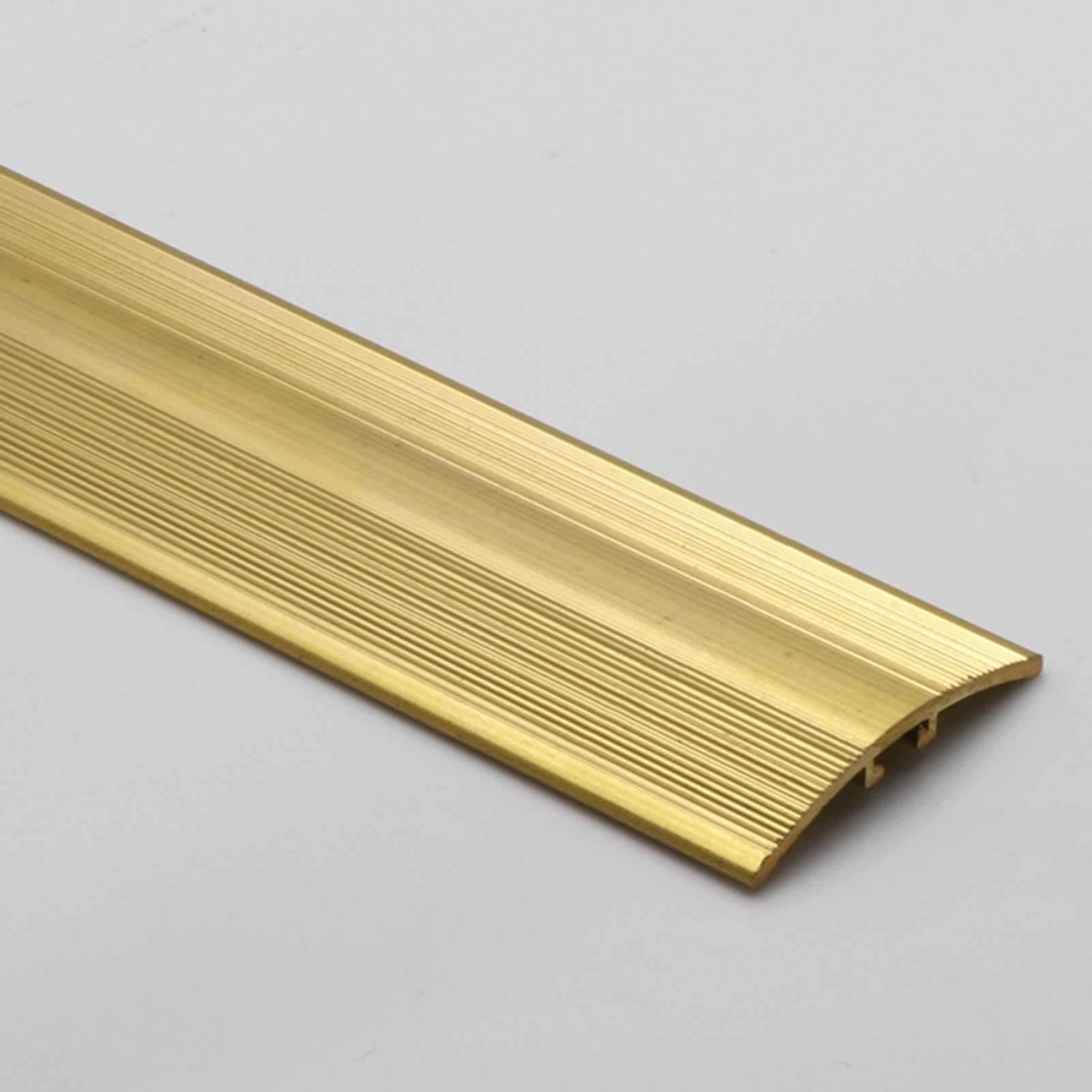 Non-slip Brass Threshold Strip Bar, Scratch-Resistant Transition Strips, Flat Divider Strip Decoration, Heavy Duty Brass Ramp Reducer (Size : 4 cm thicker)