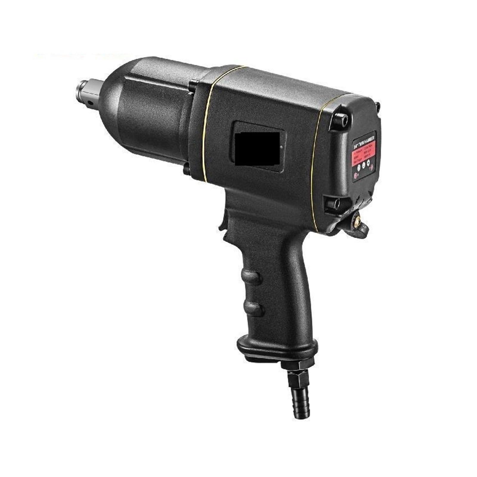 Klucz udarowy pneumatyczny 3/4" z dużym momentem obrotowym 1800 Nm, pistolet, tuleje nakrętek opon, narzędzie warsztatowe do demontażu młotka Twin Hammer Dla początkujących majsterkowiczów