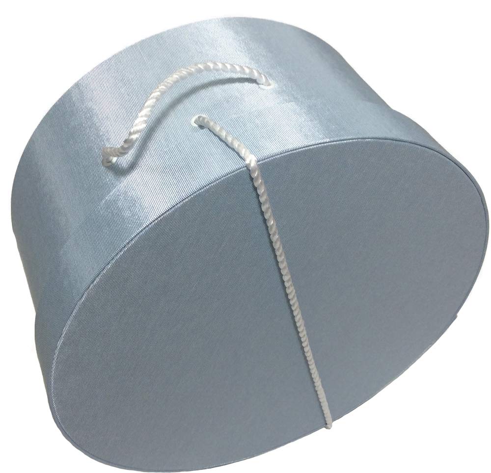 Sarah's Hat Boxes Classic Light Blue Hat Box – 14.75