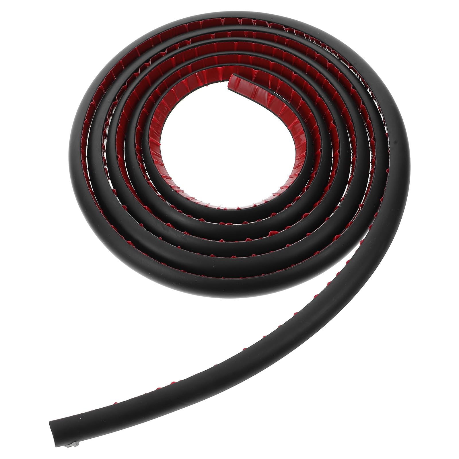Moulure quart de rond PVC noire pour plinthes élégantes de maison