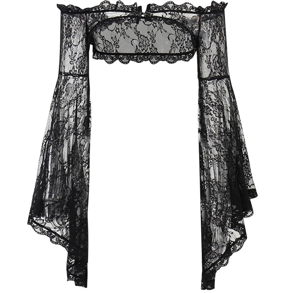 トップス used gothic over frill cardigan HALF CARDIGAN KNIT PUFF SLV HIGH NECK PO – THE SHOP YOHJI