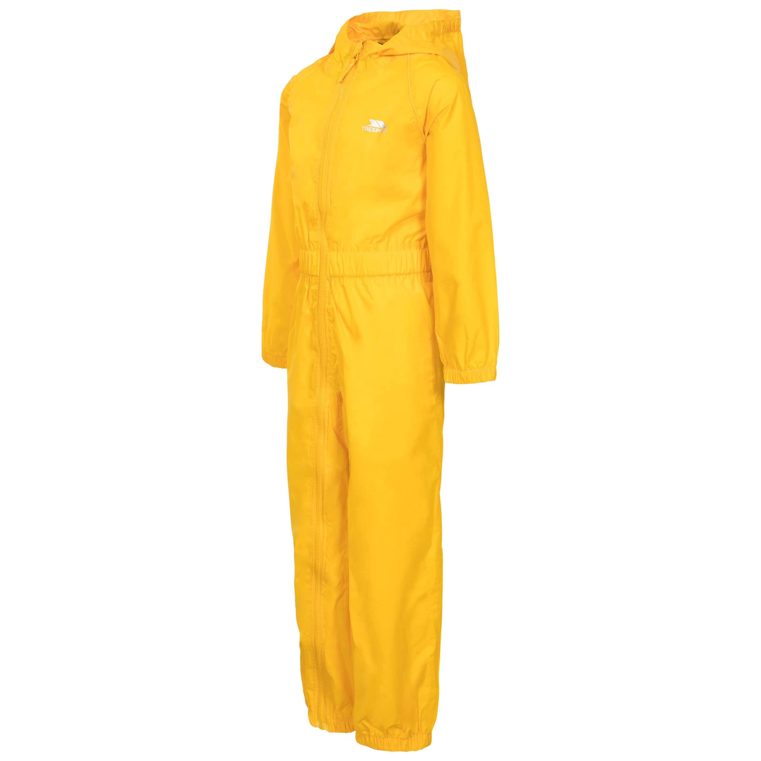 Trespass Botón Traje impermeable con capucha Niños