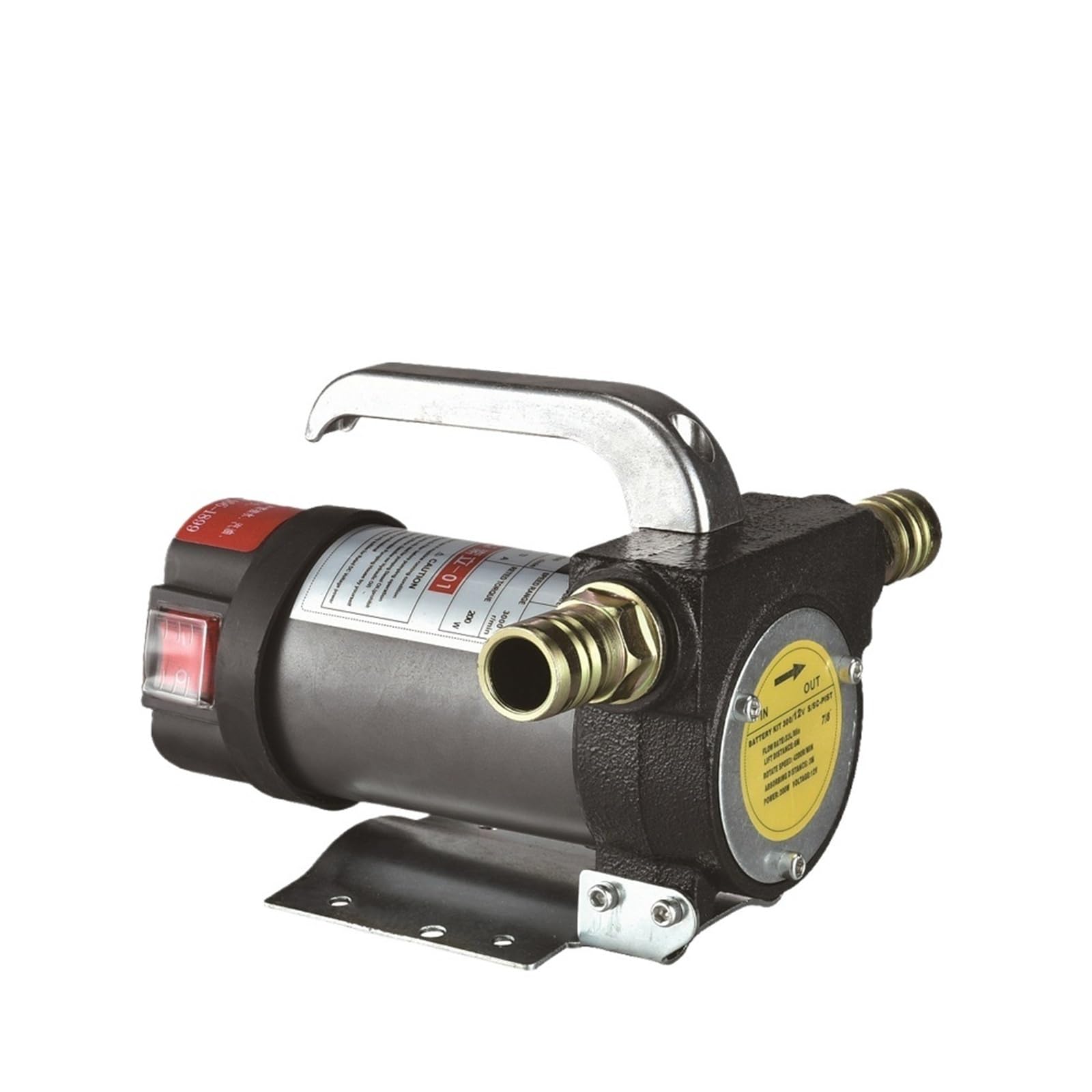Pompe à huile électrique transfert diesel haute vitesse 24V CC transmission automatique