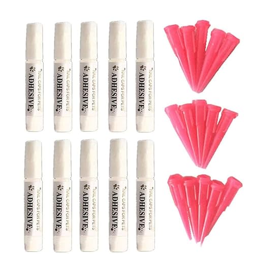 Pet 10adhesivo colas 15Aplicador Consejos para gato o perro uñas Caps por brostown Pet 10adhesivo colas 15Aplicador Consejos para gato o perro uñas Caps por brostown