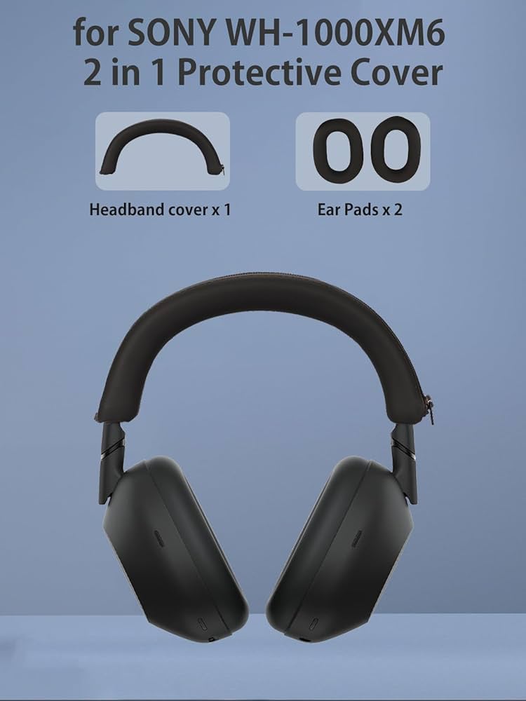 Amazon.com: [2Sets] for Sony WH-1000XM6 Case Cover,NOUKAJU