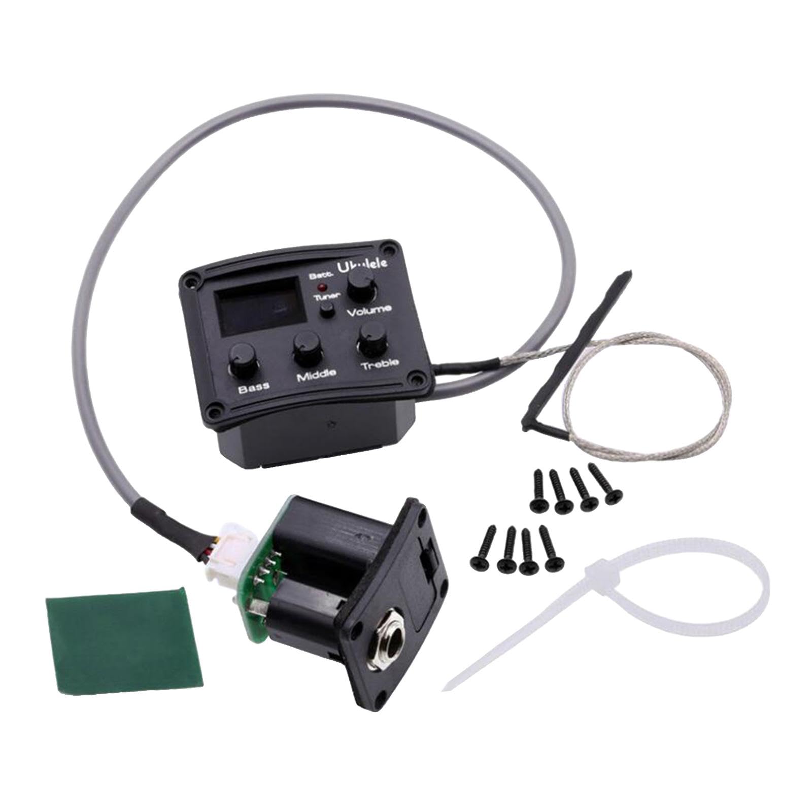 Club Bollywood®Eq Equalizer Tuner System Ukulele for 3 Band Musical Instrument Replacements|Musical Instruments & Gear | Guitars & BES | Parts & Accessories |1 Guitar Pickup-picture-22