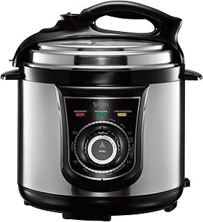 Panela de pressão elétrica elgin 4 litros segura e prática 840w 110v