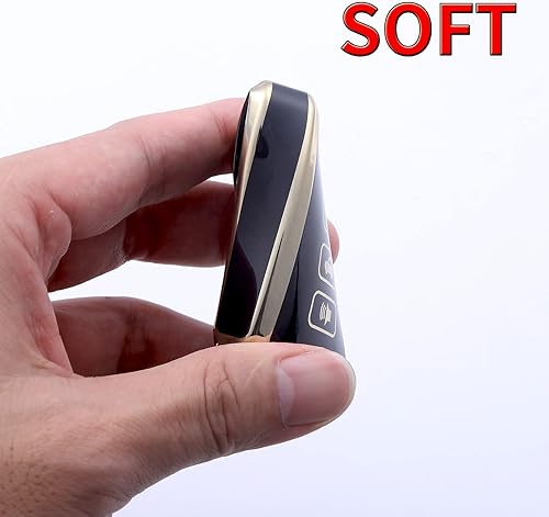 Miniatura 4 de LCXJMWKL Funda para llavero Toyota, compatible con Tundra Tacoma Sequoia 4Runner Highlander RAV4 Camry Corolla Avalon (solo para Keyless Go), TPU