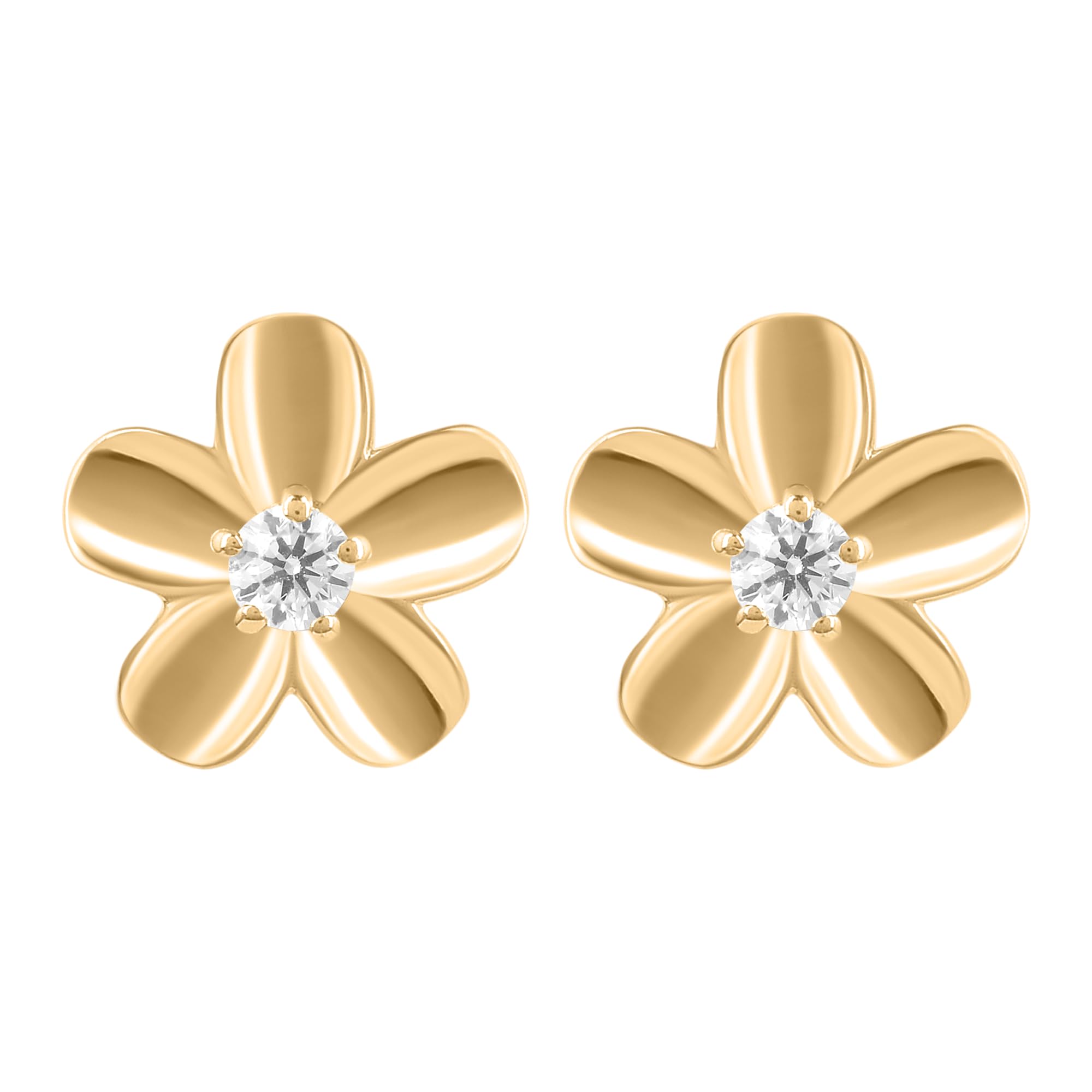 ROOVI Sterling Silver Flower Studs Earrings With Certificate Of Authenticity and 925 Stamp Diwali Gift For Women Girls | 6 Month Warranty (B0CTHPNNN4) Amazon Price History, Amazon Price Tracker