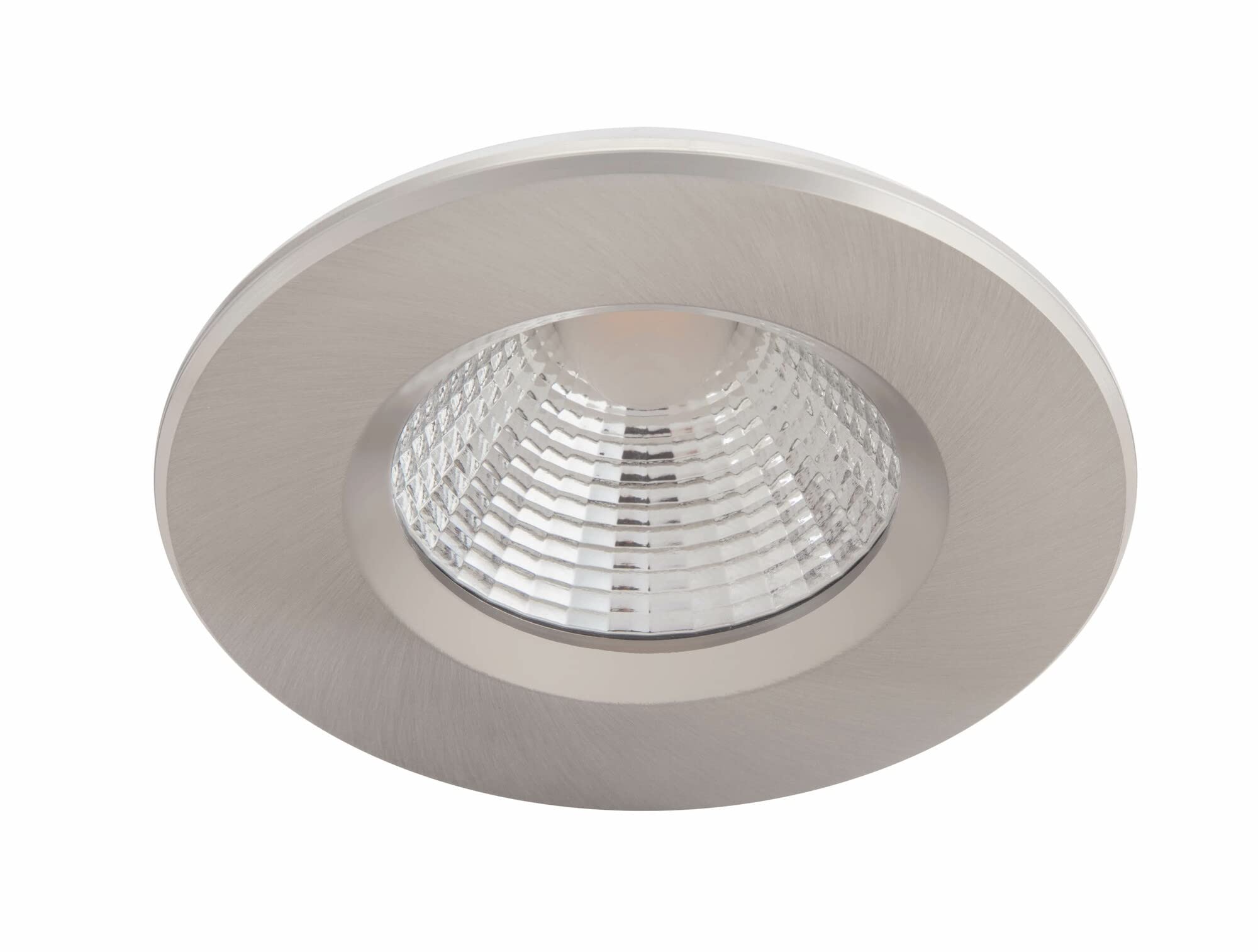 Philips LED Einbauspot Dive – Badezimmer, dimmbar, Nickel, IP65, 5,5 W, warmweiß (2700 K)