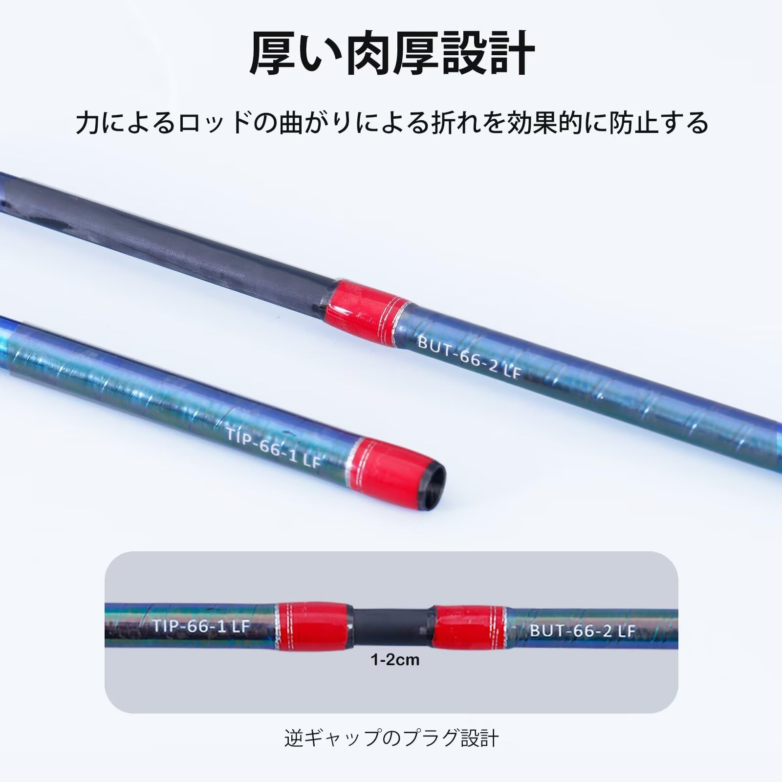 Prominent MUCH UG S40 ルアーロッド 540cm 日本製 Amazon | PURELURE MARRONE 汎用ルアーロッド 1.98-2.58m 36T高弾性