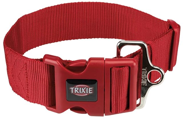 TRIXIE Collar XXL, L-XXL, 55-80 cm, 50 mm, Rojo, para Perros