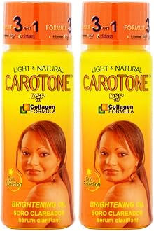 CaroTone Brightening Oil 2.2 Fl oz (Pack of 2)