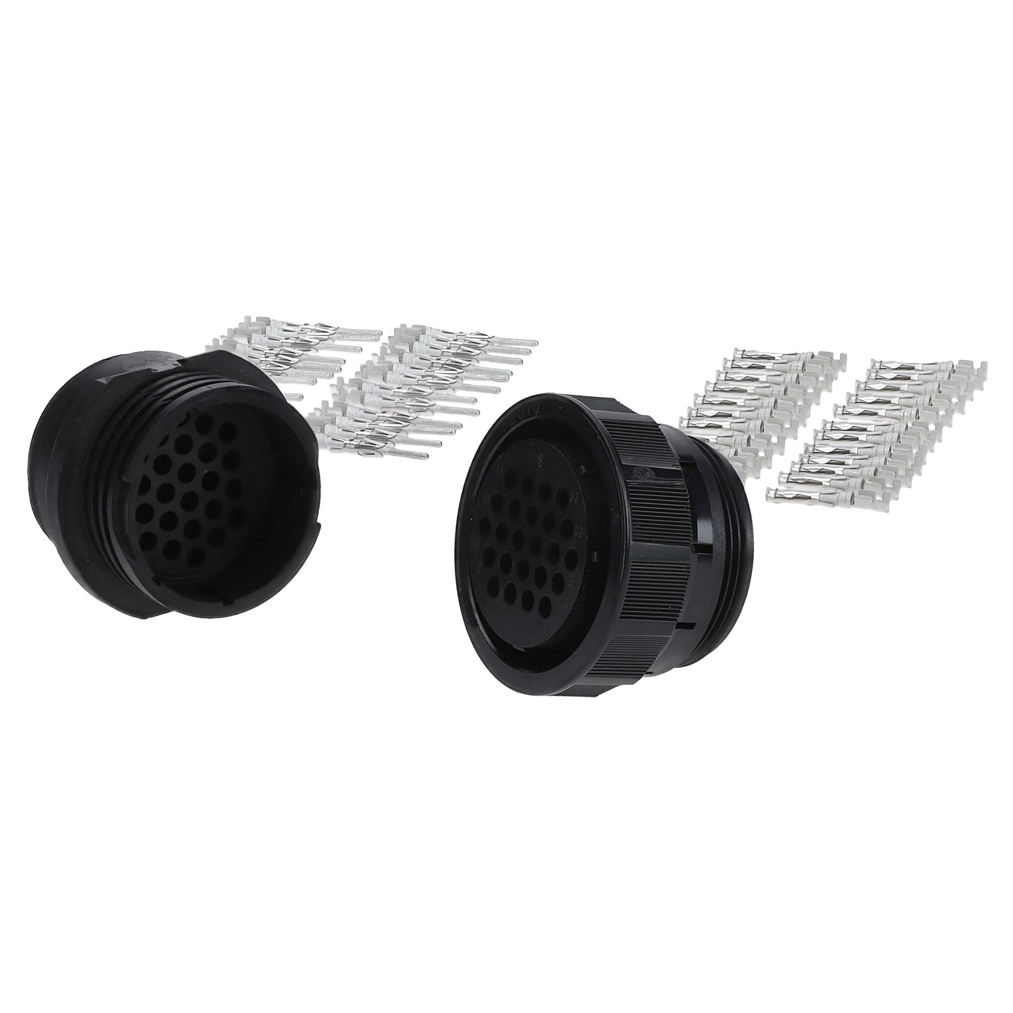 Kalitec KALI-2624D Rundstecker Set 24-polig mit Kabelsteckdose IP44/IP65