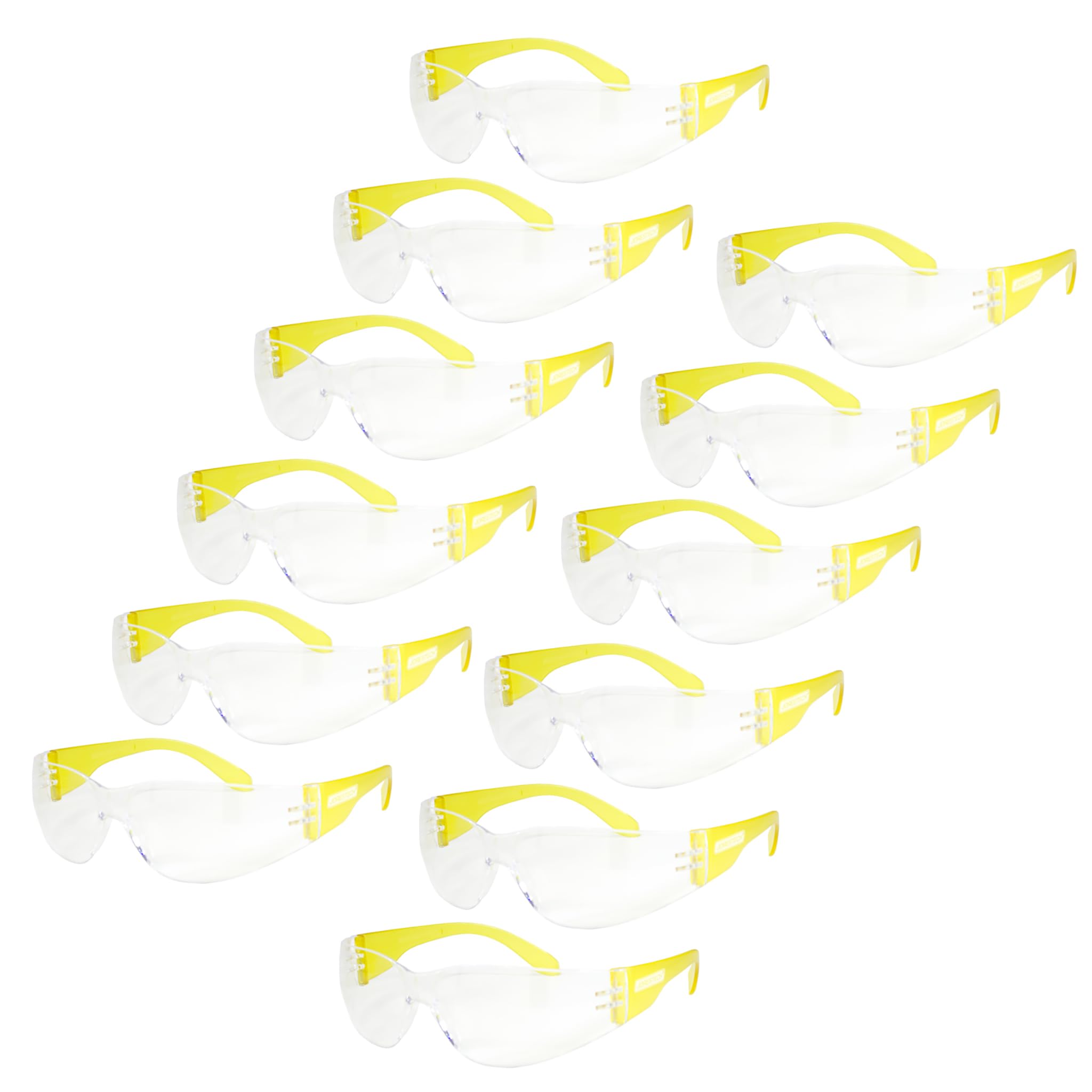 jorestech Eyewear – Gafas de protección, UV 400, pack de 12