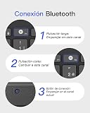 Inateck Bluetooth Keyboard for 3 Multi-Device, UK Layout Compact Wireless Keyboard for iPad Pro/Air/Mini/Windows/Android/iOS/Tablet/PC, Ergonomic Design with Media HotKeys, Slim and Portable, KB01003 - 3