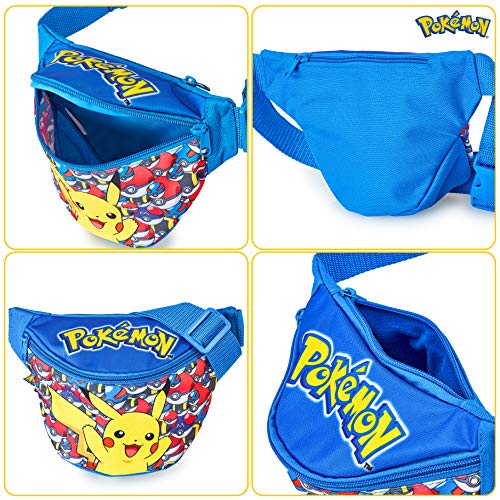 Pokémon Heuptas, buiktas voor jongens, kinderen, heuptas met Pikachu-motief, lichte heuptas en portemonnee voor sport… - Image 6