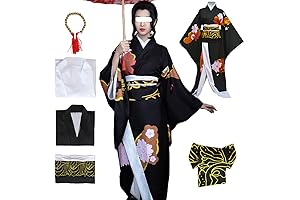 Muzan Kibutsuji Cosplay Kimono - Full Costume for Anime Demon Slayer