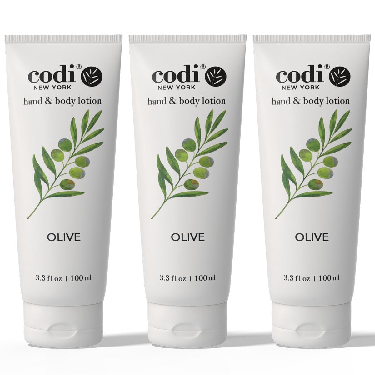 CodiNCodi Olive Lotion nourishing and rejuvenating HAND BODY LOTION 3 3 oz - 3 Pack