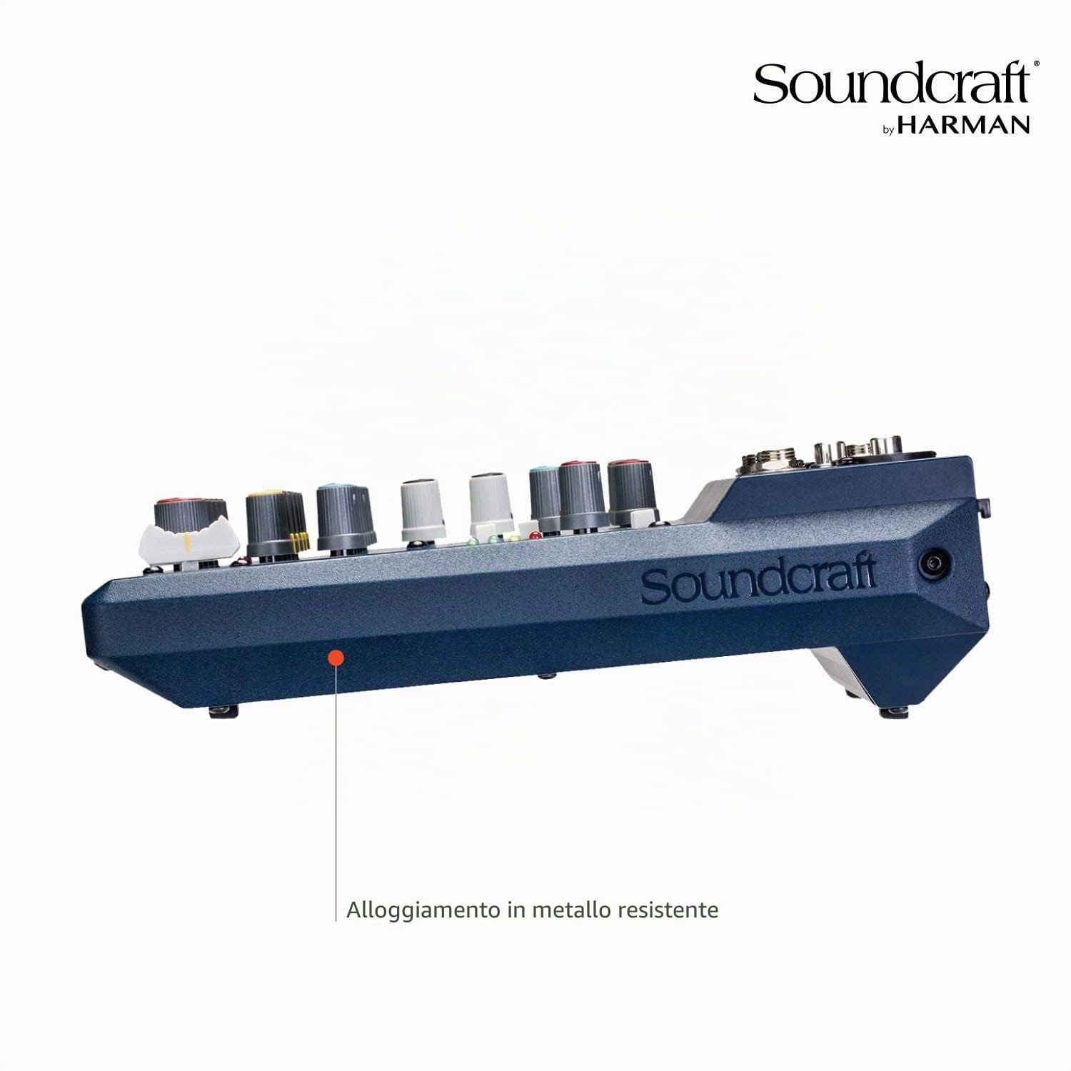 Soundcraft Notepad-8FX Console analogica di missaggio in piccolo formato con I/O USB ed effetti Lexicon