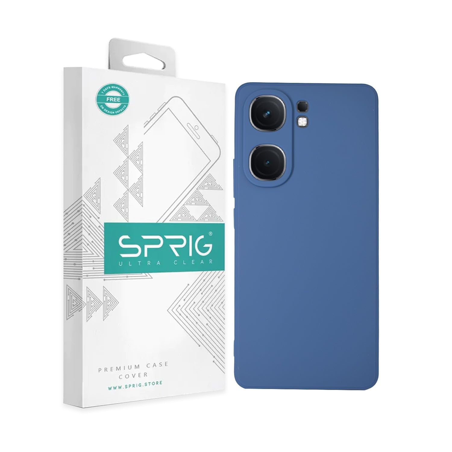 SPRIG TPU Matte Back Cover/Back Case for iQOO Neo 9 Pro (Blue) (B0D7ZTGXXD) Amazon Price History, Amazon Price Tracker