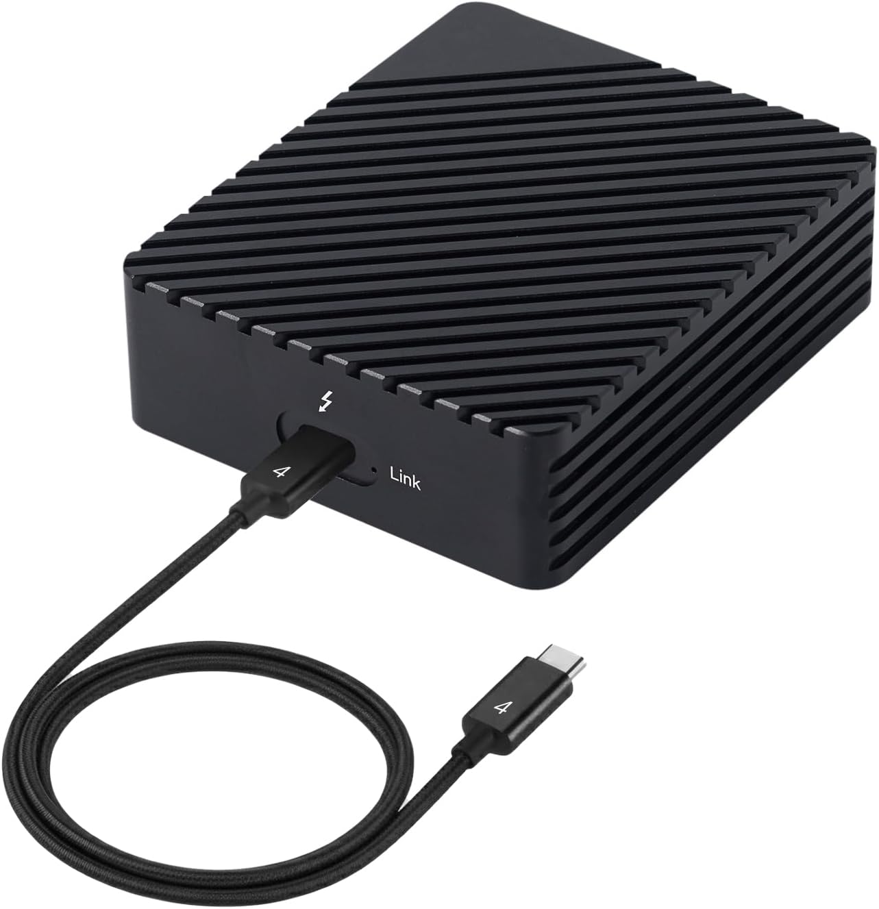 Thunderbolt 10Gb Ethernet Adapter for MacBook/Mac Mini, Compatible with Thunderbolt 3/4 or USB4 Ports, High-Speed RJ45 Port Supports 10Gb/s, 5Gb/s, 2.5Gb/s, 1Gb/s and 100Mb/s Base-T (ANQ-E021)